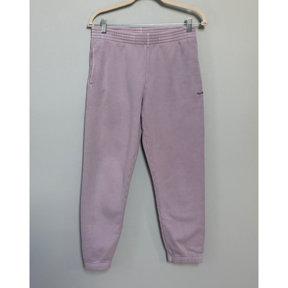 Aritzia TNA Sweatfleece Cozy Fleece Perfect Fit Joggers Lavender Purple Small